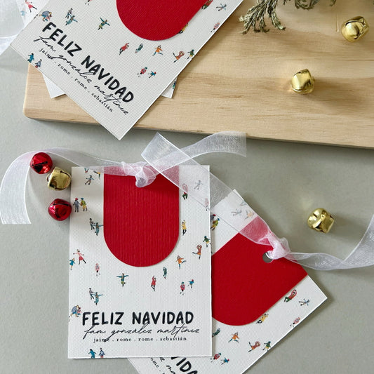 Tarjetas Navideñas Patinadores